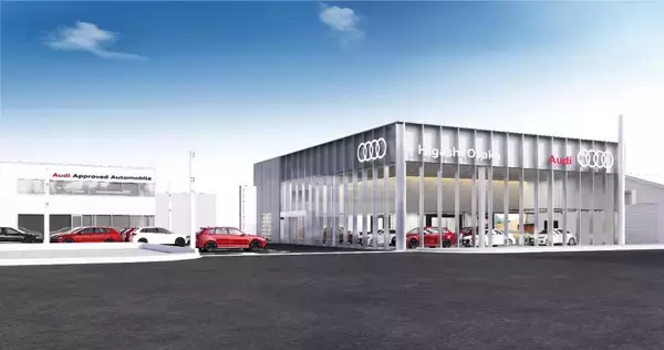 Audi東大阪／Audi Approved Automobile東大阪、移転リニューアルし、8月8日にグランドオープン