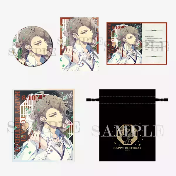 「【泡沫のユークロニア】RiRi氏描きおろしイラストを使用したバースデーグッズセットが発売！」の画像