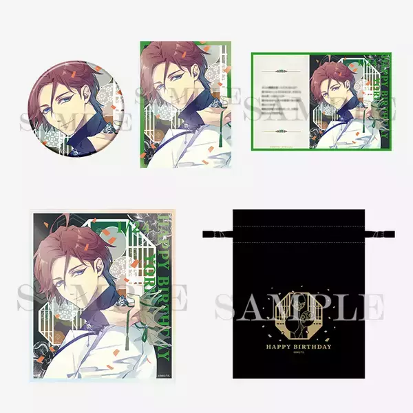 「【泡沫のユークロニア】RiRi氏描きおろしイラストを使用したバースデーグッズセットが発売！」の画像