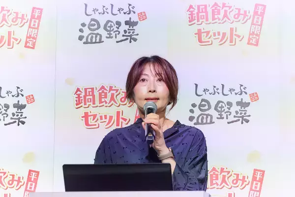 「松本若菜、3時のヒロインと「鍋飲み女子会」！本音トークや悩み相談、かなでさんへのサプライズ誕生祝いも～しゃぶしゃぶ温野菜 新商品発表会～」の画像