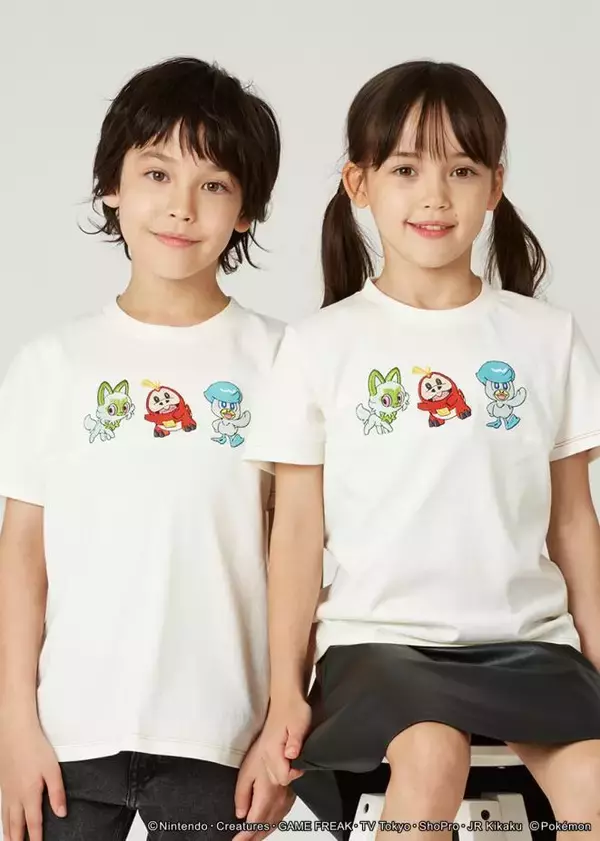「ピカチュウ、イーブイ、カビゴン、レックウザなど「ポケットモンスター」デザインのグラニフ最新オリジナルアイテムが2024年8月27日(火)より販売開始！」の画像