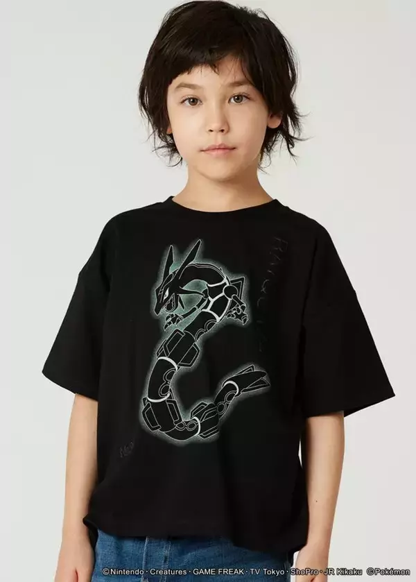 「ピカチュウ、イーブイ、カビゴン、レックウザなど「ポケットモンスター」デザインのグラニフ最新オリジナルアイテムが2024年8月27日(火)より販売開始！」の画像