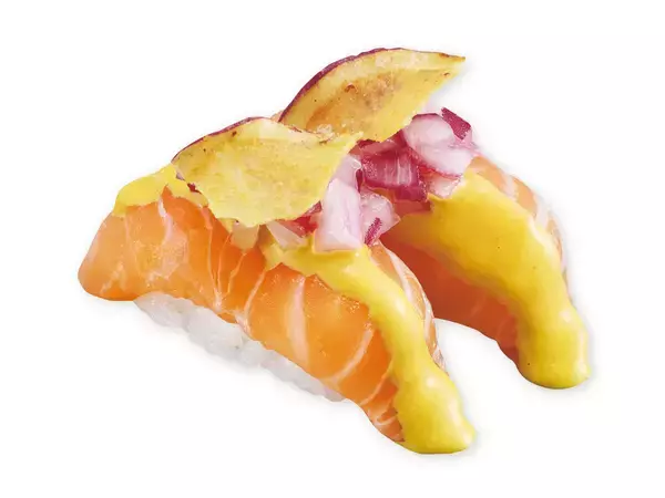 「“万博レガシー”として「世界の料理」新メニューが登場　世界が注目する和食の進化系メニュー「ニッケイ料理」がくら寿司で！　―グローバル旗艦店で1月9日（金）から期間・数量限定で販売―」の画像