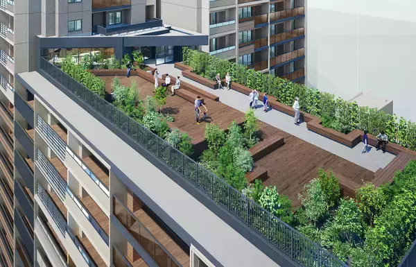 「【大京】2駅3路線利用で都心へ直通、屋上テラスを有する全181邸「ライオンズ南千住グランプレイス」」の画像