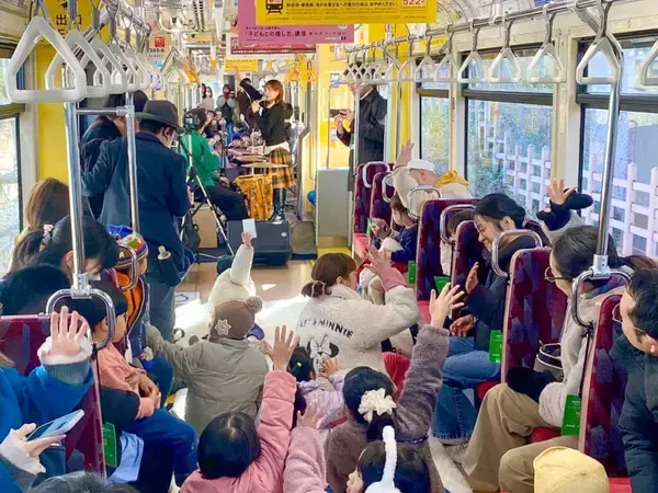 東京都市大学ユニバーサルデザイン研究室が開通100周年の東急世田谷線で「ファミリーミュージックトレイン」を運行 ― 路面電車×音楽で地域活性化