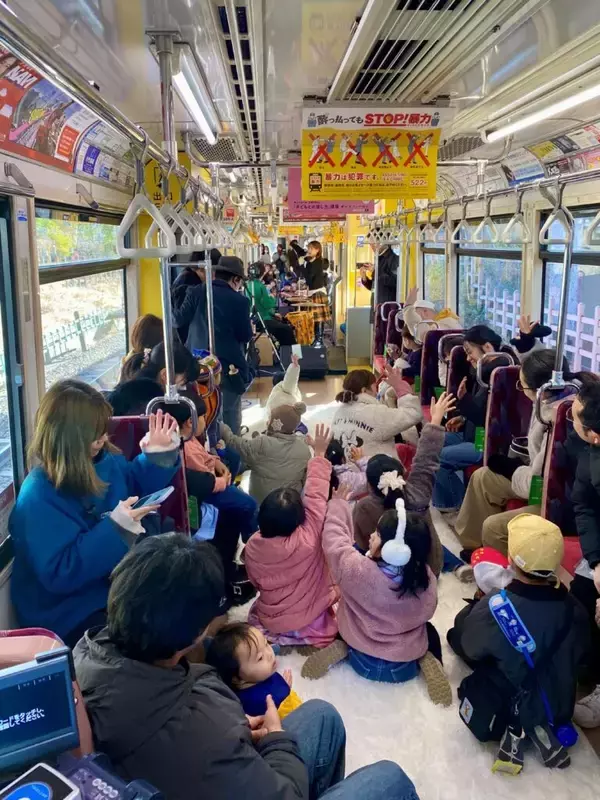 「東京都市大学ユニバーサルデザイン研究室が開通100周年の東急世田谷線で「ファミリーミュージックトレイン」を運行 ― 路面電車×音楽で地域活性化」の画像