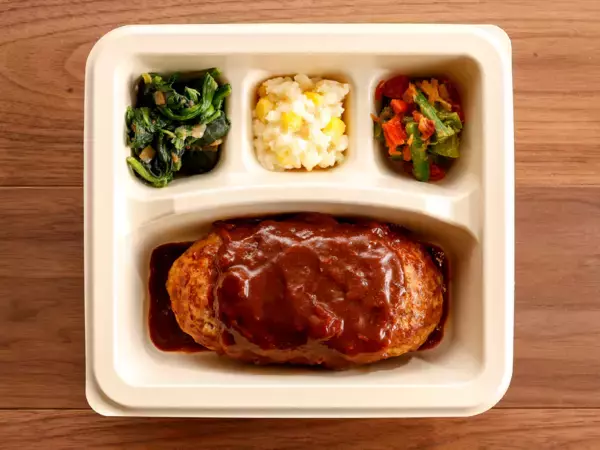 「ハンバーグを150gへ増量リニューアル！「ザ・プレミアムハンバーグステーキ」を2月24日（火）より販売開始」の画像