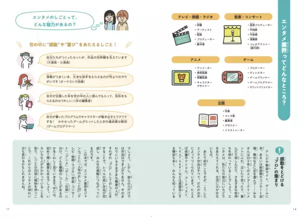 「【業界初】スターダストグループのSDPとサンクチュアリ出版がタッグ！エンタメ業界に特化した小学生向け職業図鑑『エンタメおしごと図鑑』が4月30日発売」の画像