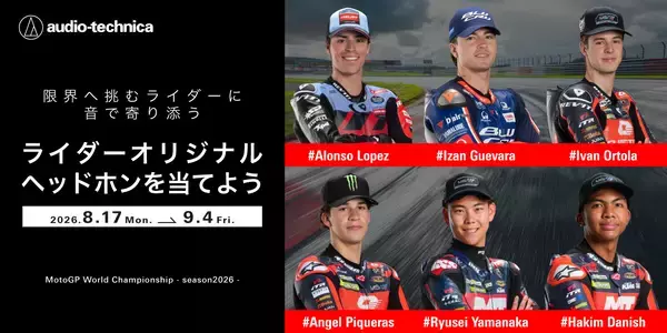 MotoGP™記念ライダーオリジナルヘッドホンプレゼントキャンペーン