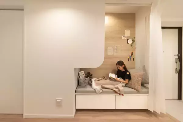「お支度スペース」と「落ち着く居場所」を備えた住まいを提案～インクルーシブデザインの考え方を取り入れたリノベーションマンション3室が竣工～