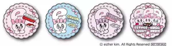 「ティーンから絶大な人気を誇るキャラクターのキュートな描き下ろしグッズなどが手に入る　くら寿司×「エスターバニー」コラボキャンペーン初開催～2月7日（金）から全国のくら寿司で実施～」の画像