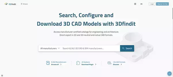 「3Dfindit v12.12.1 をリリース　インターフェイスを刷新してより使いやすく」の画像