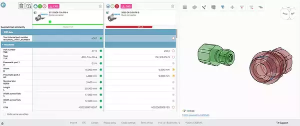 「3Dfindit v12.12.1 をリリース　インターフェイスを刷新してより使いやすく」の画像