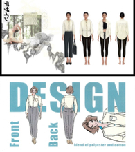 ORIHICA＆女子美術大学＆フレックスジャパンによる産学協働プロジェクト第5弾【BIZSPO®セットアップに合うトップス】