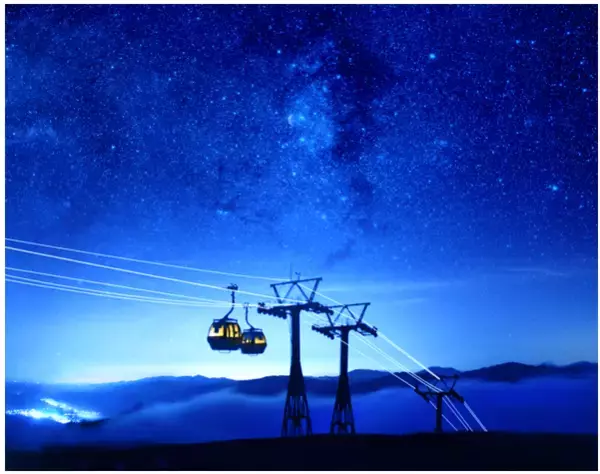 「標高1,000mの絶景星空と天然温泉を心ゆくまで満喫！「Alpen Outdoorsしろとりフィールド」4月29日(祝)より今シーズンの営業開始」の画像