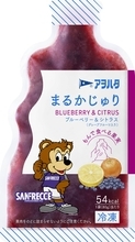 サンフレッチェ広島限定パッケージの「アヲハタ　まるかじゅり　ブルーベリー＆シトラス（グレープフルーツ入り）」を数量限定で新発売