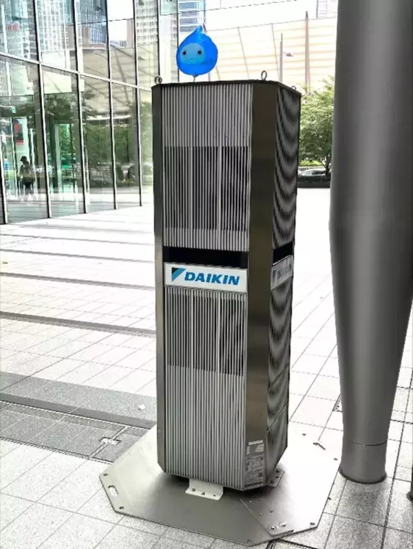 東京ミッドタウン八重洲にて都心型暑熱対策の取組み 「TOKYO COOL PROJECT」を始動 屋外用エアコンの導入により夏季の快適な都市空間創出を目指す