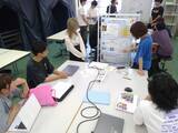 「金沢工業大学2年次必修科目「プロジェクトデザインⅡ」企業連携テーマ提案報告会を8月3日に開催。箔座株式会社・株式会社スパーテルが選抜した学生チームが企業を訪問し、関係者・利用者に向けて成果を発表」の画像1