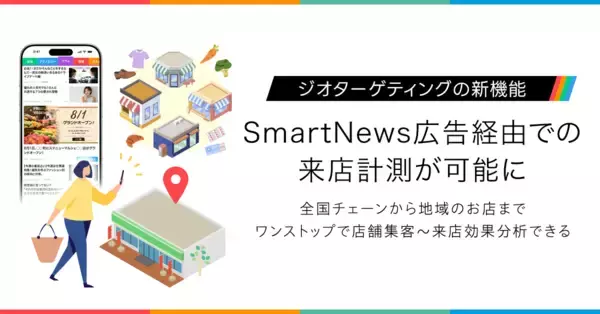 スマートニュース、来店実績で広告効果を検証できる「来店計測機能」を提供開始
