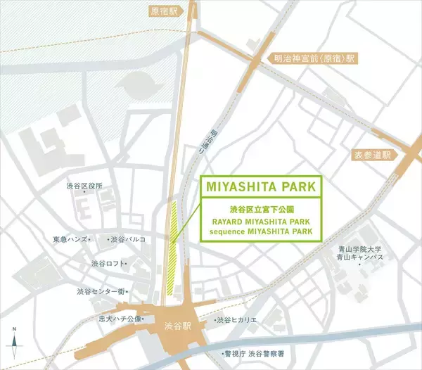 「この夏、渋谷で一番ホットな体験をMIYASHITA PARKで“ALOHAな体験”や“SHOWROOM 夏まつり”など夏季限定で開催」の画像