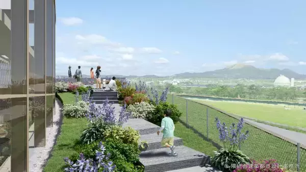 「スターバックス×霧島酒造 コラボレーション施設 2026年春オープン地域社会や自然環境への想いを体現した“みんなの憩いの場”の施設情報を発表建築を隈研吾氏が手掛ける」の画像