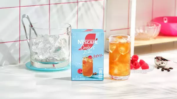 「コーヒーの常識を覆す、フルーツ香る“新感覚”リフレッシュドリンク「ネスカフェ クーラー」、2026年3月1日(日)新発売」の画像