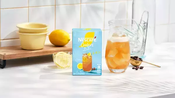 「コーヒーの常識を覆す、フルーツ香る“新感覚”リフレッシュドリンク「ネスカフェ クーラー」、2026年3月1日(日)新発売」の画像