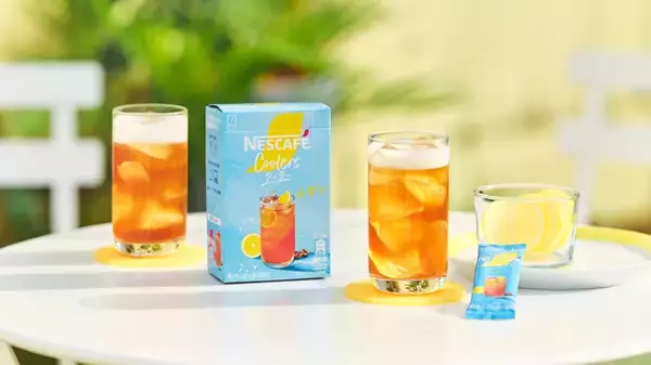 「コーヒーの常識を覆す、フルーツ香る“新感覚”リフレッシュドリンク「ネスカフェ クーラー」、2026年3月1日(日)新発売」の画像