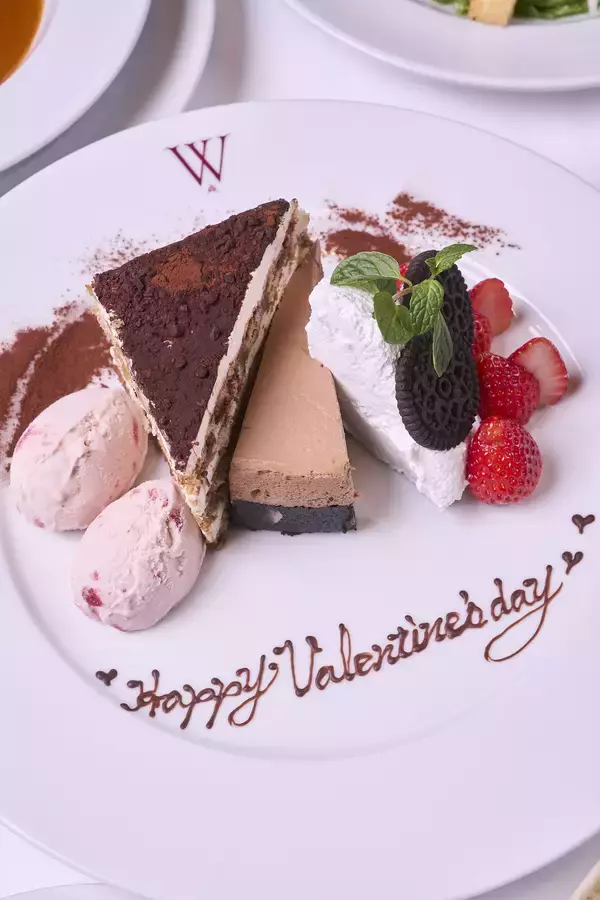 「「ウルフギャング・ステーキハウス」バレンタイン スペシャルコース」の画像