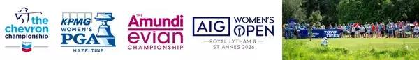 LPGAメジャー4大会に協賛