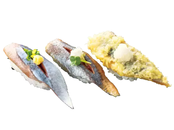 「秋の味覚、解禁！北海道産さんまのお寿司を食べ比べ！8月18日(火)より、にぎりの徳兵衛・海鮮アトム全店で販売スタート！」の画像