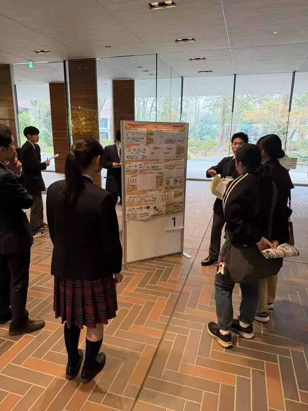 「令和7年度 東京農業大学併設中学校・高校科学研究発表会を開催しました。」の画像