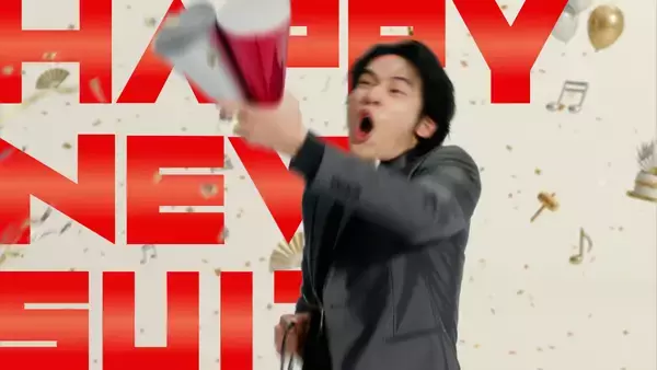 「三浦友和さん・橋本環奈さん・水上恒司さん・生見愛瑠さんが初共演！「洋服の青山」新CMで“HAPPY NEW WEAR”をお祝い」の画像