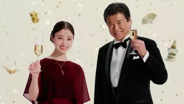 「三浦友和さん・橋本環奈さん・水上恒司さん・生見愛瑠さんが初共演！「洋服の青山」新CMで“HAPPY NEW WEAR”をお祝い」の画像