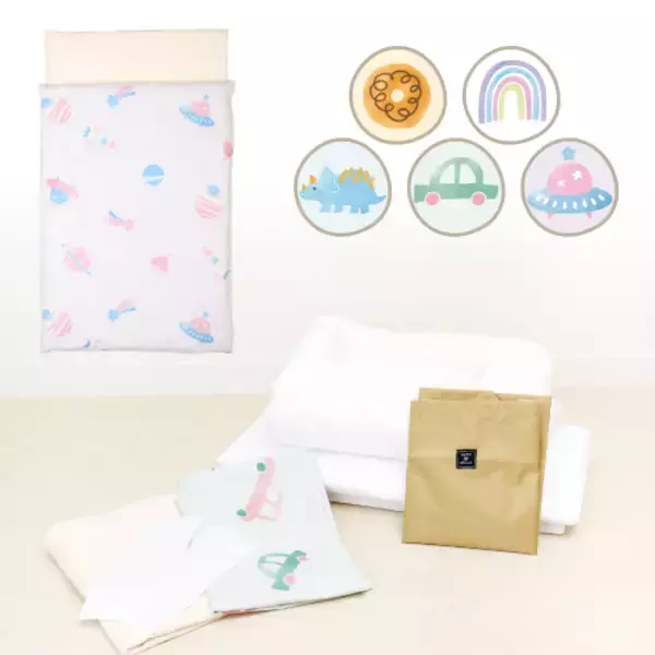 「敷布団も洗濯機で丸洗いOKに進化！Amazonベストセラー*『お昼寝布団セット』が軽量リニューアル」の画像