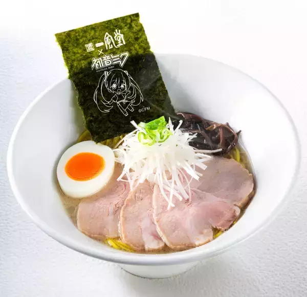 「一風堂と初音ミクが史上初コラボレーション！」の画像