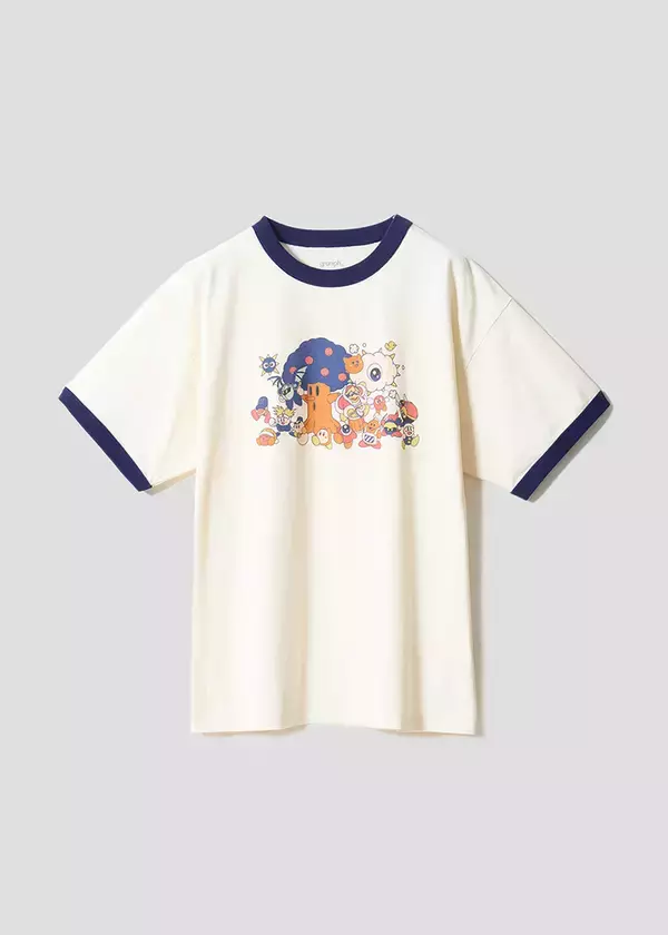 「グラニフと「星のカービィ」が初コラボレーション！2026年3月10日(火)より発売。Tシャツ、半袖シャツ、バッグ、ウォレットなど全19アイテムが登場」の画像