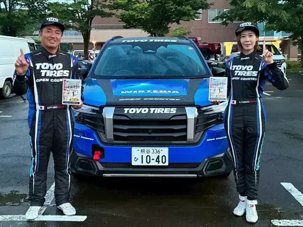 「OPEN COUNTRY装着の新型フォレスターがXCRスプリントカップ第3戦でクラス優勝」の画像