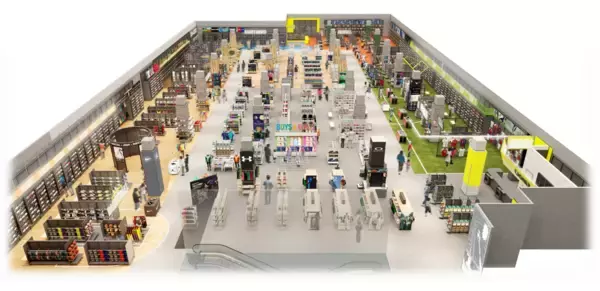 「北海道初上陸！売場面積約1,500坪を誇る道内最大級の体験型店舗「スポーツデポフラッグシップストア札幌月寒店」を「アルペンアウトドアーズ」と併設し3月19日（木）グランドオープン」の画像