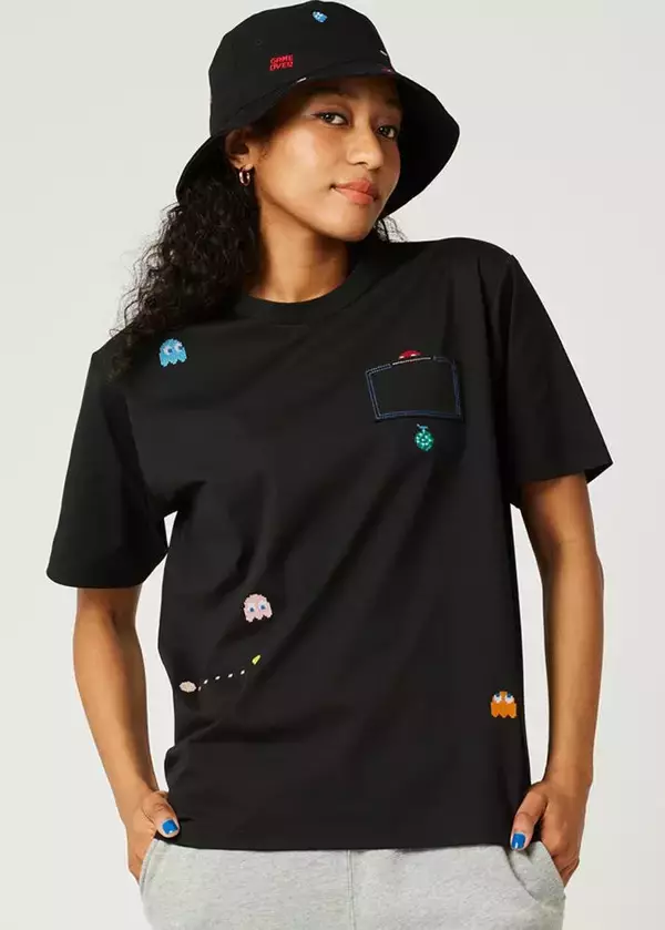 「バンダイナムコエンターテインメントの人気ゲームとグラニフとのコラボアイテムが登場！2024年6月18日(火)より販売開始。」の画像