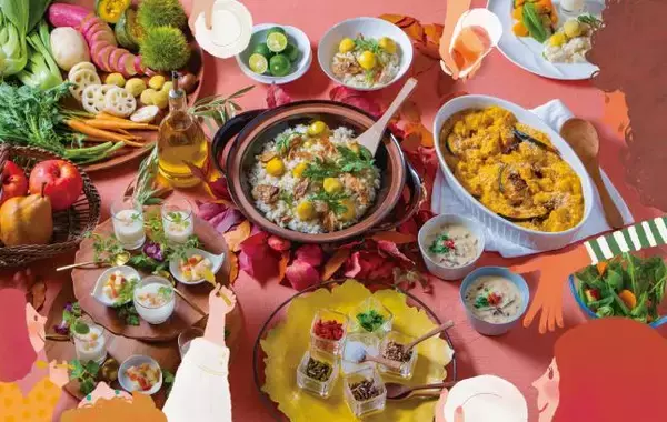 「【WHGホテルズ】朝食フェア第3弾！植物の恵みからつくった、美味しくてやさしい朝ごはん「Spice Up Your Morning ～大地からの贈り物 未来へつなぐ収穫菜〜」」の画像