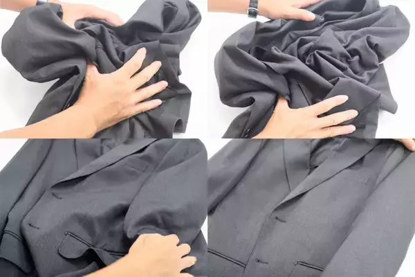 「2020年からの累計販売数が約7万着を誇る高機能セットアップスーツコスパに優れた「アーバンセッター」を前年比3倍の数量で展開」の画像