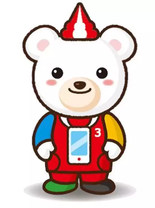 テレボート　6色の新キャラクター「クマホン」登場
