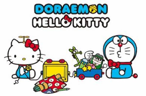 ドラえもん と ハローキティ が夢のコラボレート 横浜タカシマヤで Doraemon Hello Kitty At Yokohama Takashimaya を開催 15年11月13日 エキサイトニュース