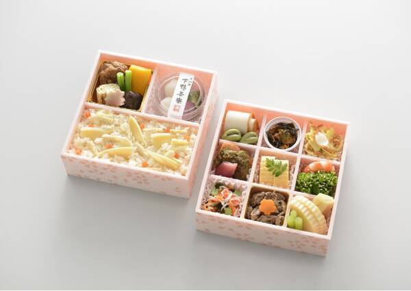 早くも桜満開のシーズン 高島屋大阪店 18 春のお花見弁当 18年3月29日 エキサイトニュース