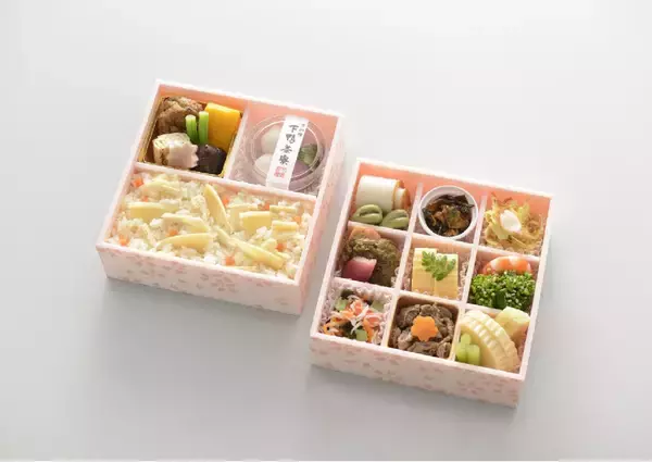 早くも桜満開のシーズン　高島屋大阪店　2018　春のお花見弁当