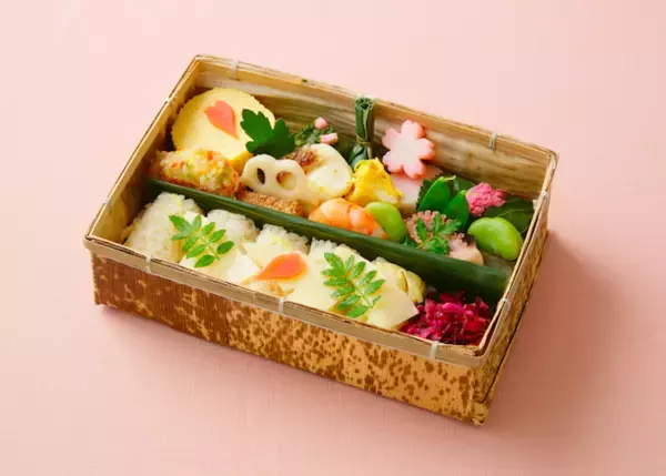 「早くも桜満開のシーズン　高島屋大阪店　2018　春のお花見弁当」の画像