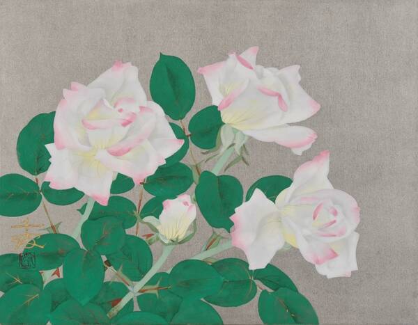 ５月は薔薇の季節 描きおろした 薔薇 が美しく咲き競う 日本画 洋画37人の作家による展覧会 薔薇festa を開催 横浜高島屋にて５月９日 水 から５月15日 火 まで 18年5月2日 エキサイトニュース