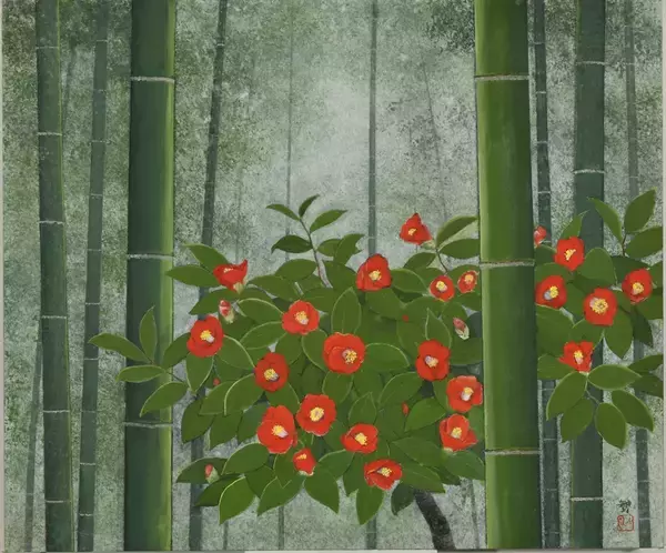「現代日本画壇を代表する日本画家19人が「花」を主題として描いた作品を一堂に。横浜高島屋美術画廊にて、11月６日（火）まで開催。 『高島屋美術部創設110年記念ー雪月花ー　花二十題＜日本画＞』」の画像