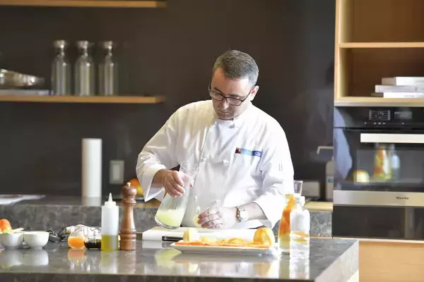 「今が旬！チリ産柑橘類のクッキングショーを実施」の画像